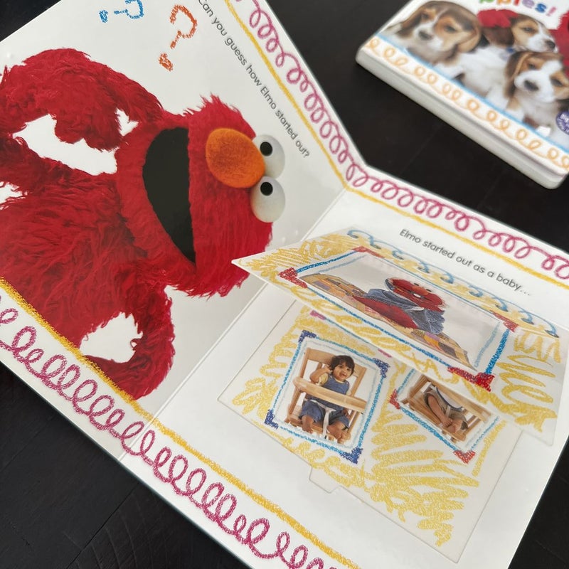 Elmo Board Book Bundle
