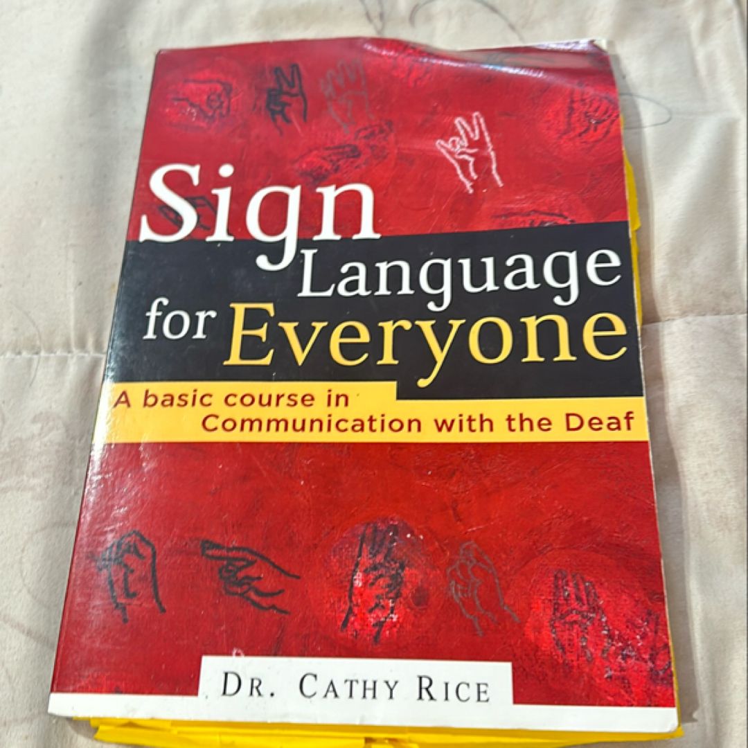 Sign Language for Everyone by Cathy Rice, Paperback | Pangobooks