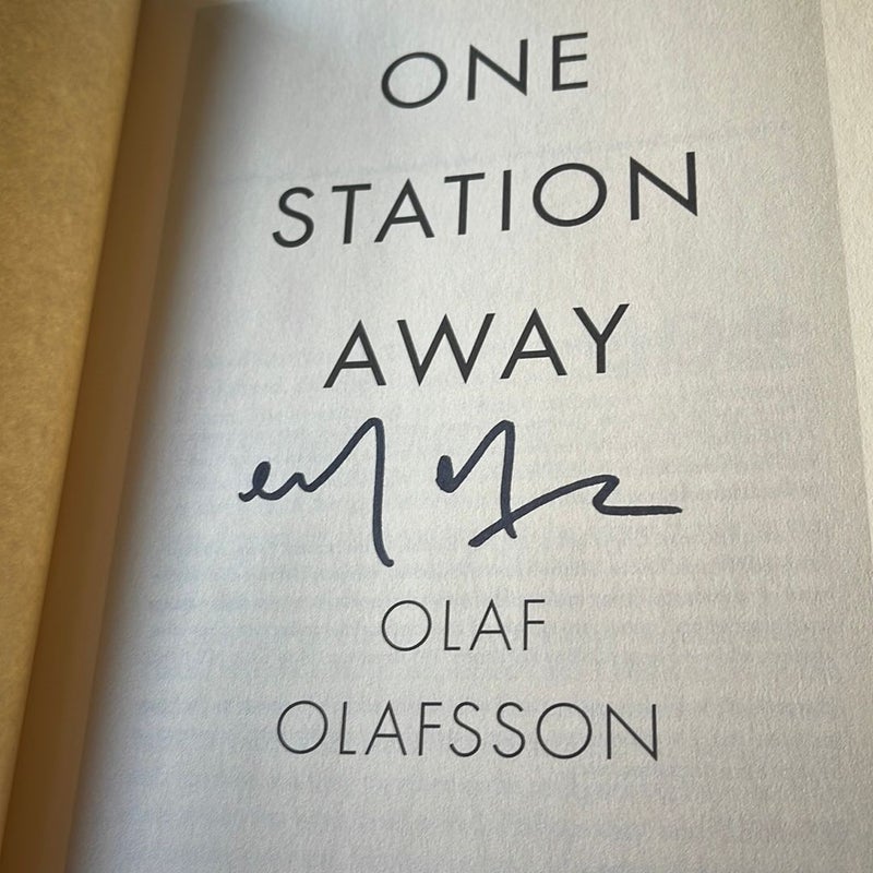 One Station Away -signed