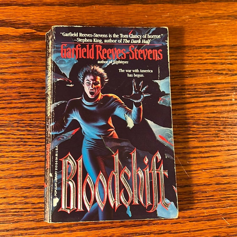 Bloodshift by Garfield Reeves-Stevens, Paperback | Pangobooks