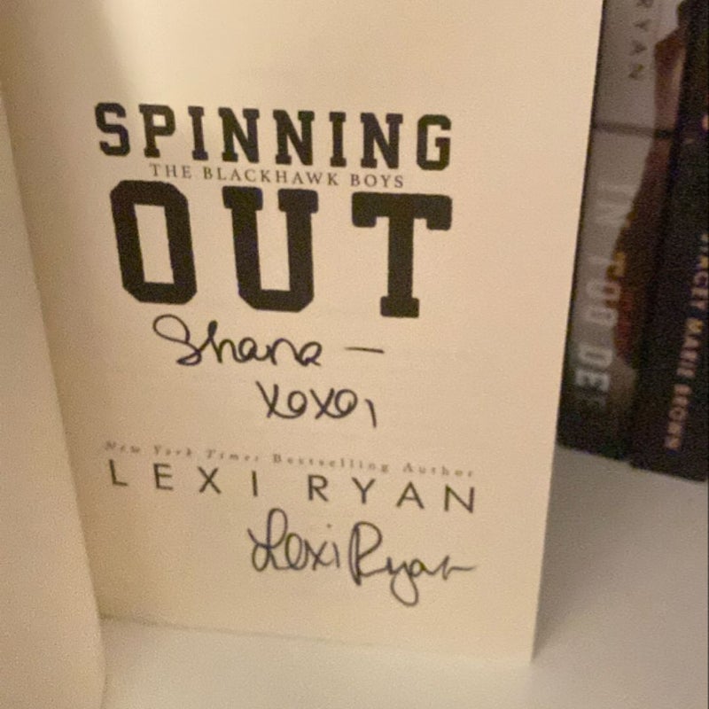 Spinning Out five books