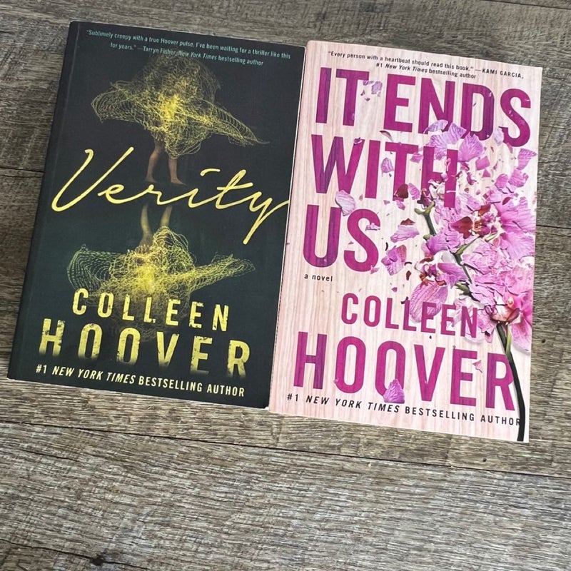 Colleen Hoover Lot of Two
