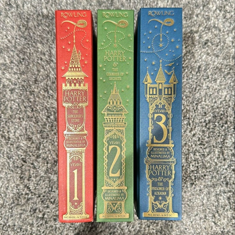 Books 1-3: Harry Potter and the Sorcerer's Stone