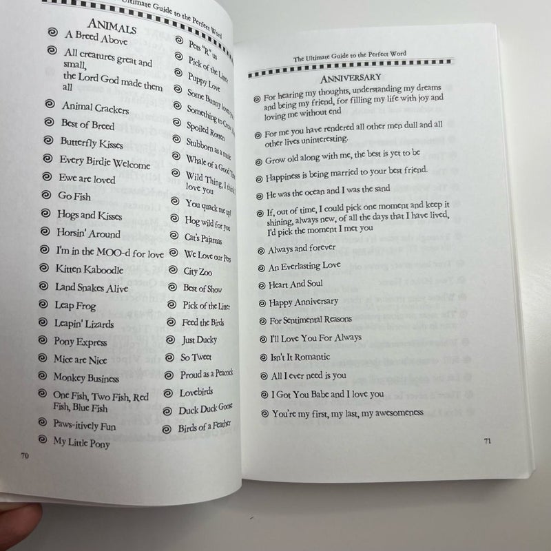The Ultimate Guide to the Perfect Word