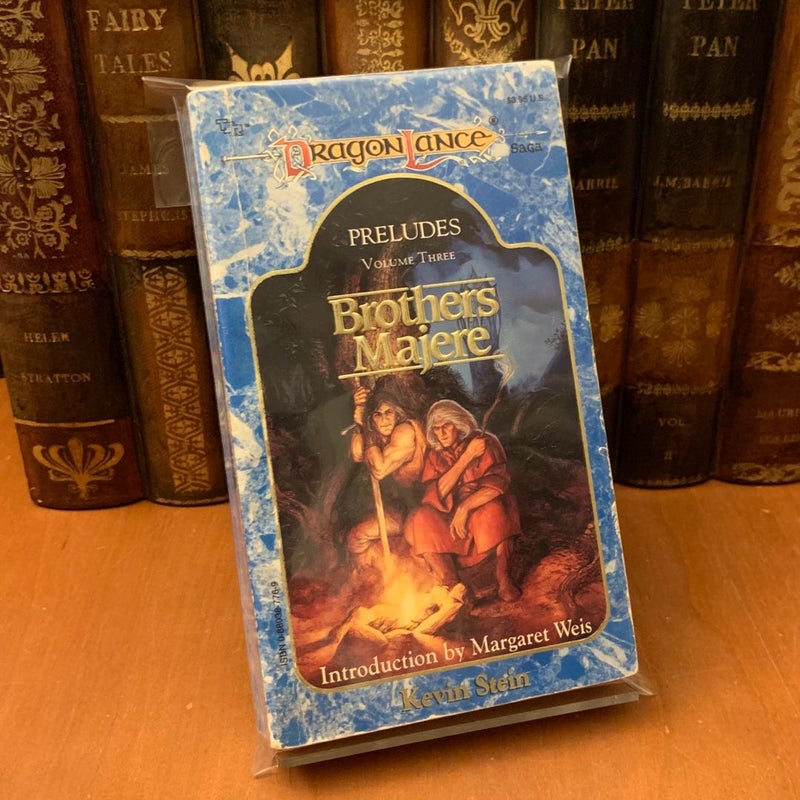 Vintage DragonLance: Brothers Majere, Preludes 3, 1989 First Edition First Printing