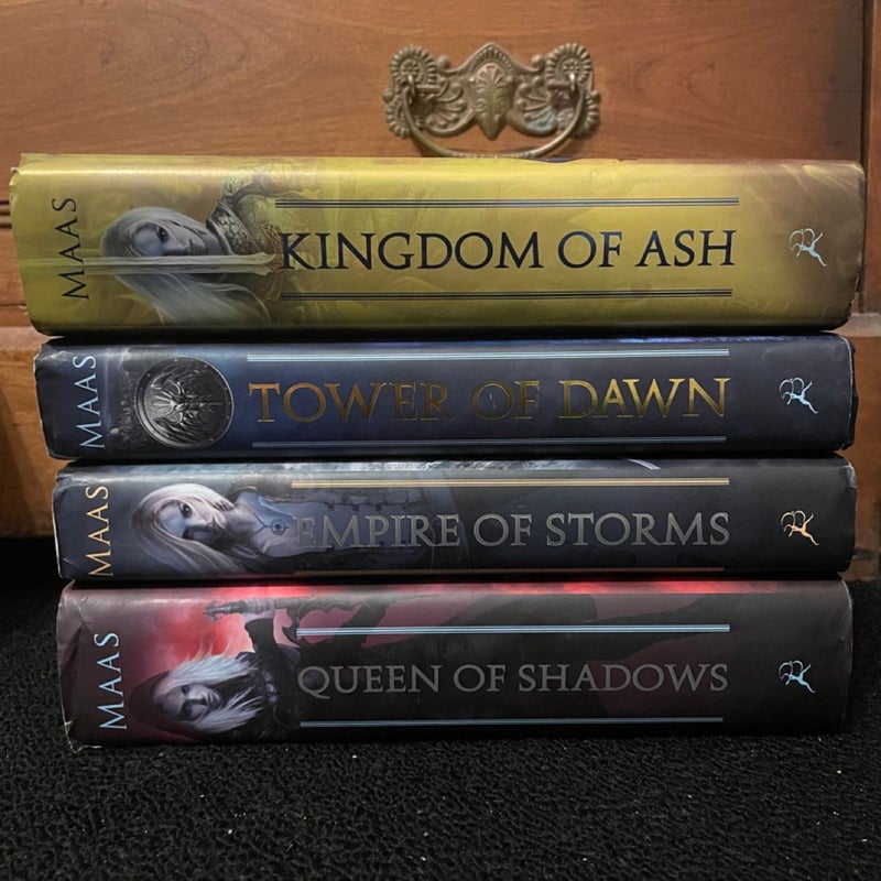 Throne of Glass Series OUT OF PRINT Editions