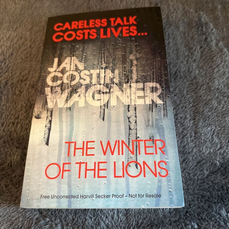 (Rare German Arc) The Winter of the Lions