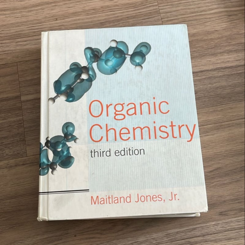 Organic Chemistry by Maitland Jones, Hardcover | Pangobooks