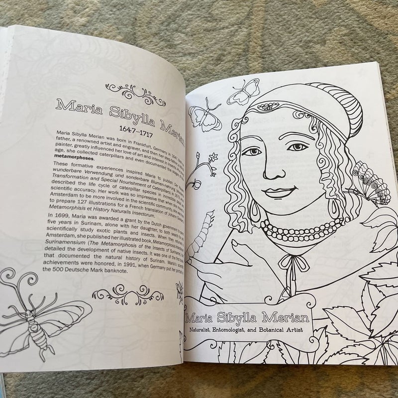 The Historical Heroines Coloring Book