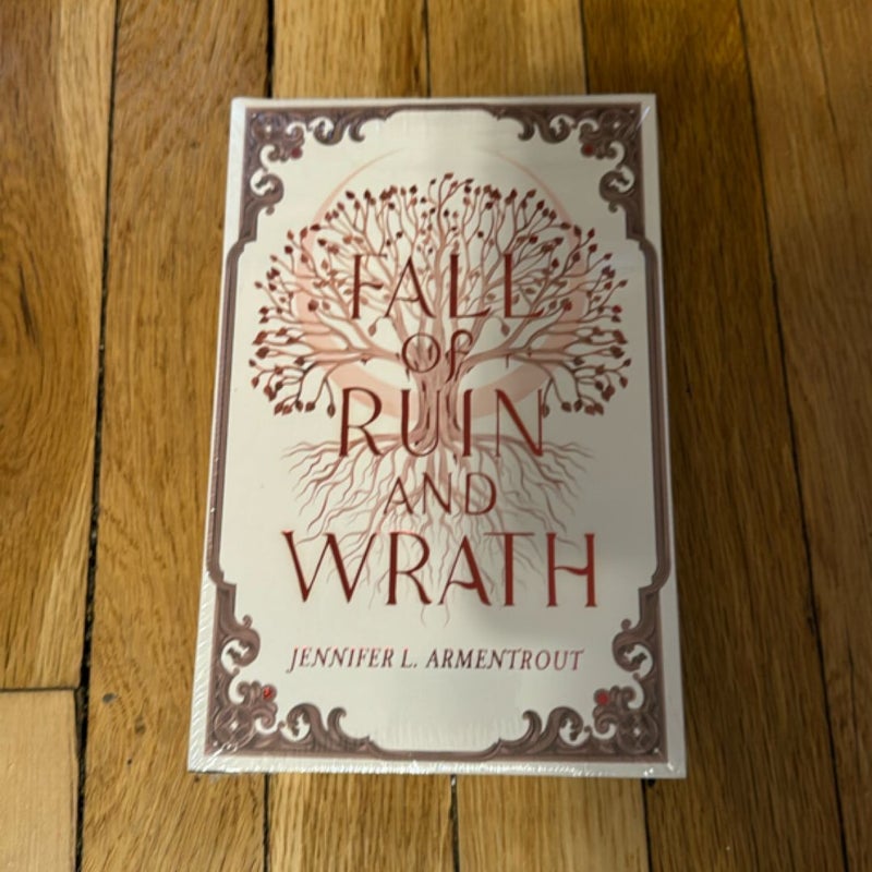 Bookish Box Fall of Ruin and Wrath