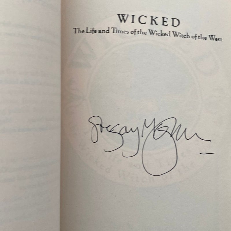 Wicked—Signed