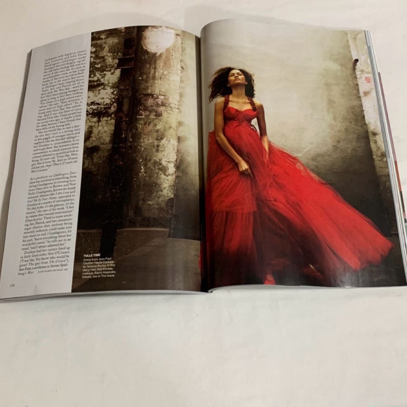 Vogue Zendaya “What Does The Future Look Like” Issue May 2024 Magazine