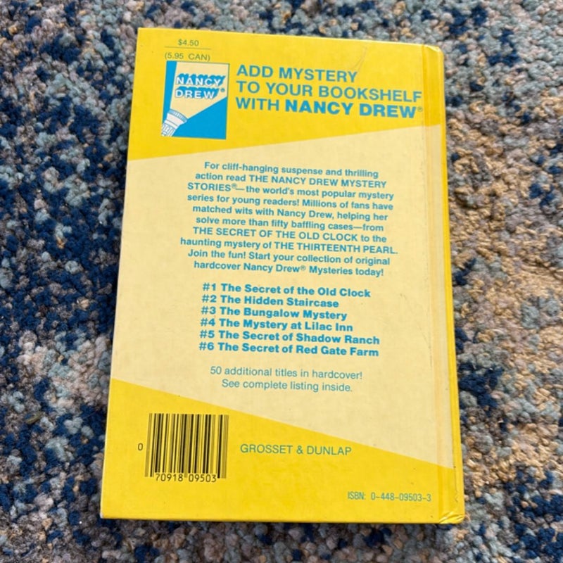 Nancy Drew 03: the Bungalow Mystery