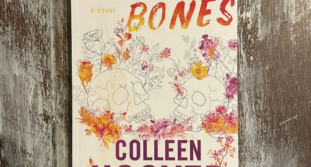 Heart Bones (indie cover, signed) by Colleen Hoover, Paperback