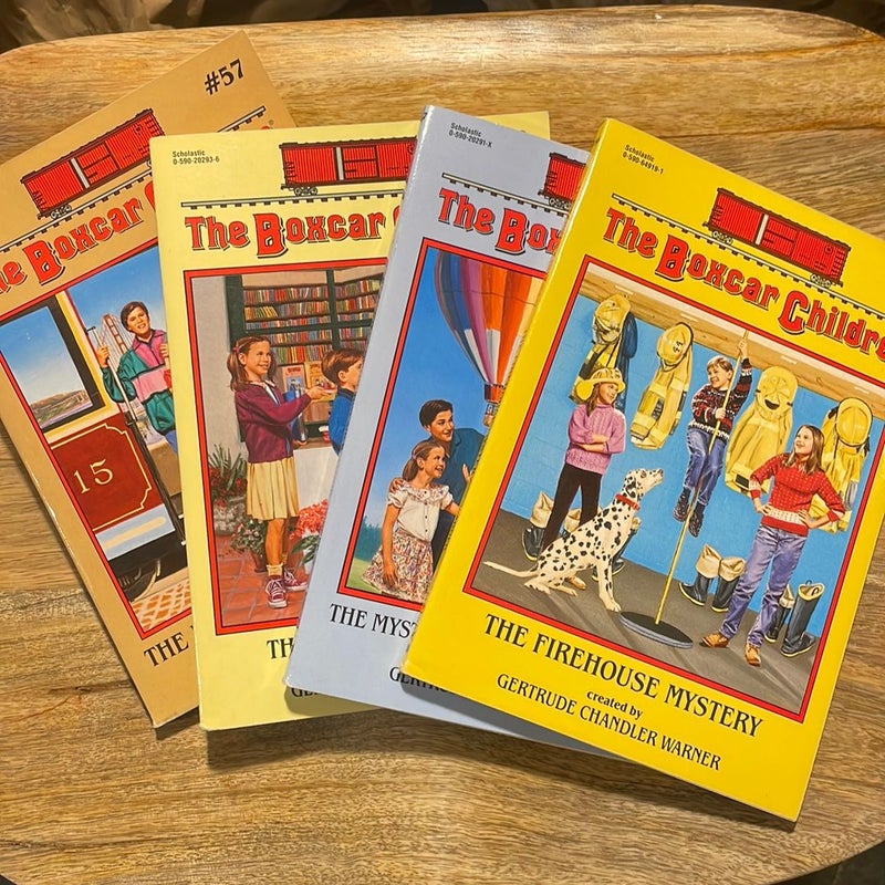 The Boxcar Children (4 book set) 