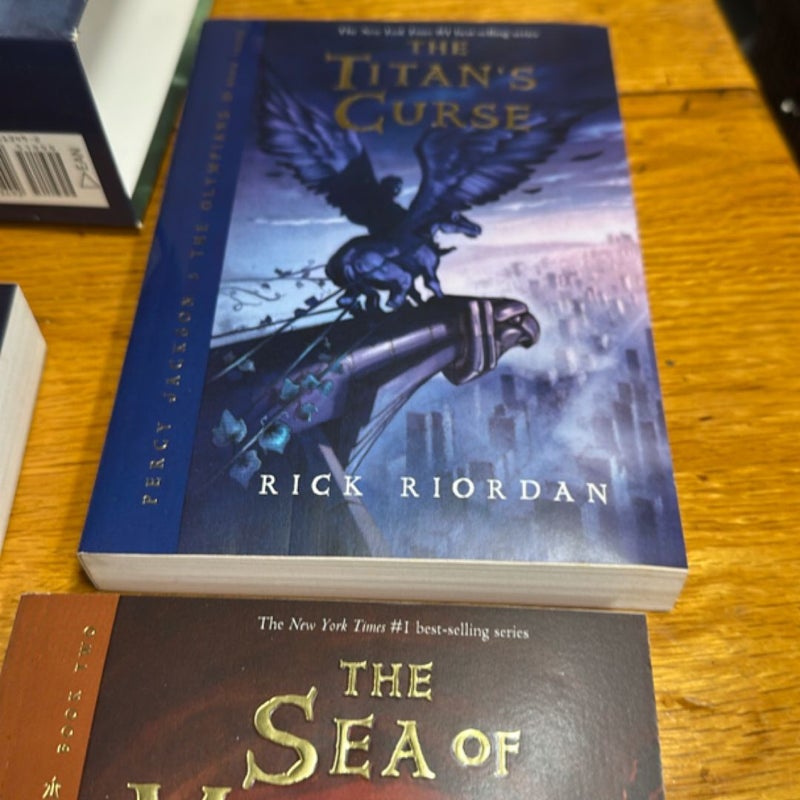 The Percy Jackson and the Olympians Pbk 3-Book