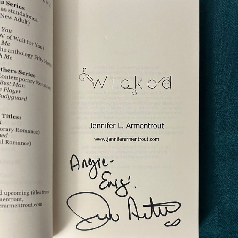 Wicked (Signed)