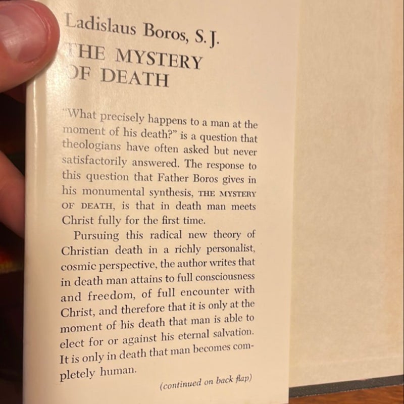 The Mystery of Death (1965 first edition)