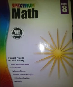 Spectrum Math, Grade 8