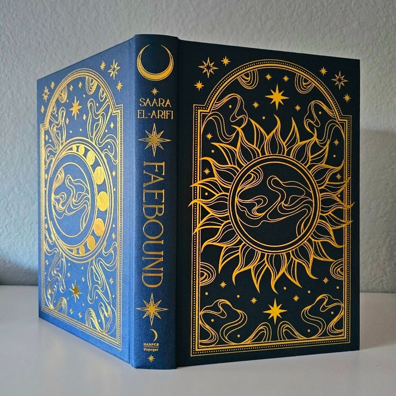 NEW Faebound Signed by Saara El-Arifi - Fairyloot Special Edition