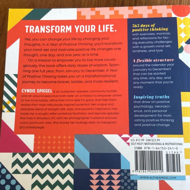 A Year of Positive Thinking
