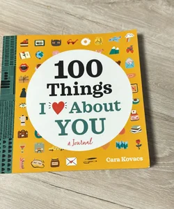 A Love Journal: 100 Things I Love about You