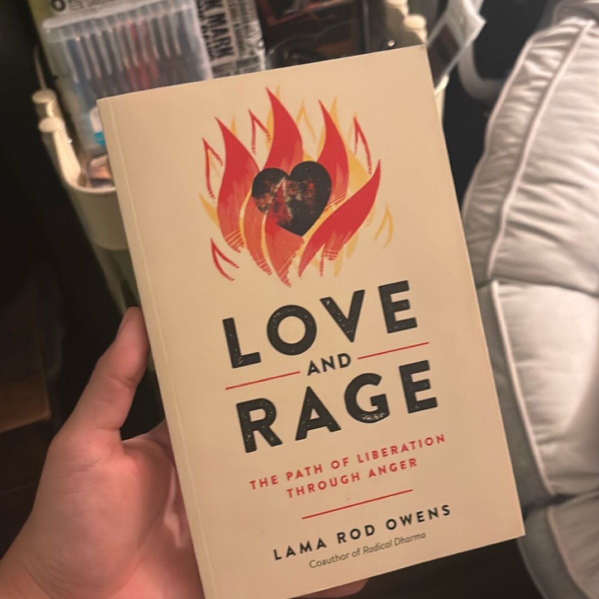 Love and Rage by Lama Rod Owens, Paperback | Pangobooks
