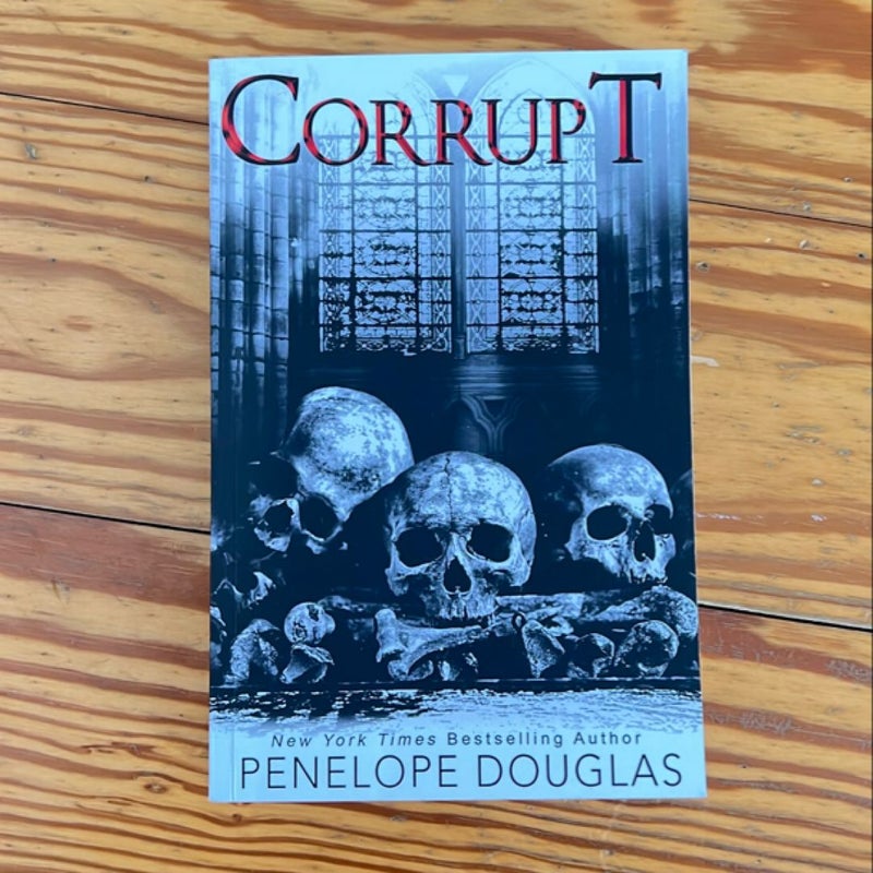 Corrupt OUT OF PRINT COVER  - signed by author