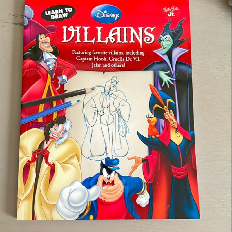 Learn to Draw Disney's Villains