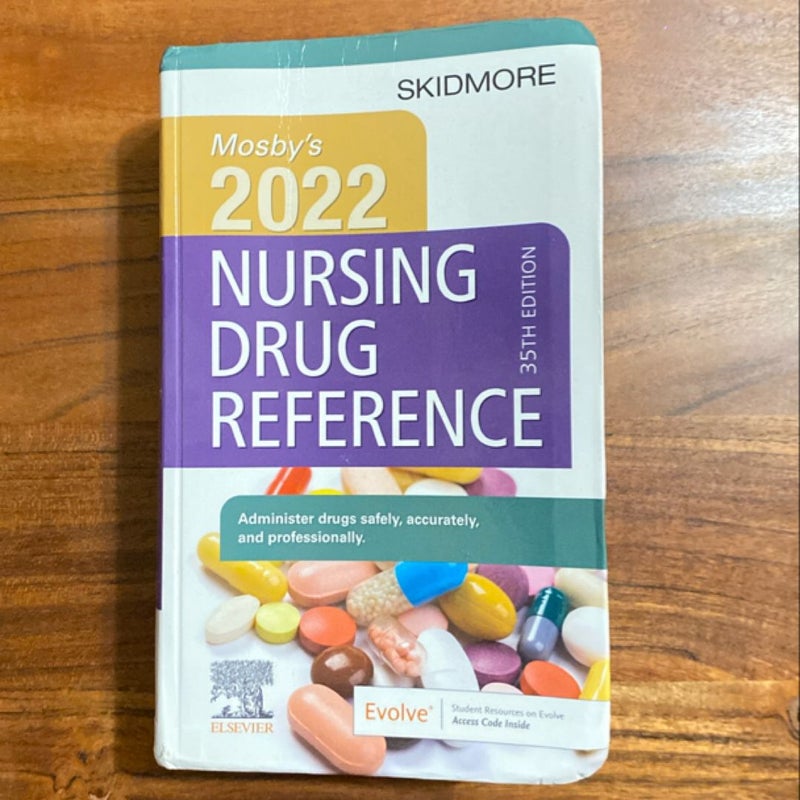 Mosby's 2022 Nursing Drug Reference