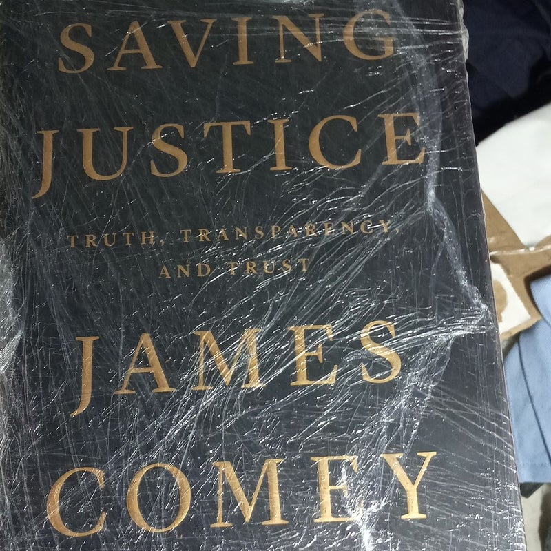 Saving Justice (First Edition)