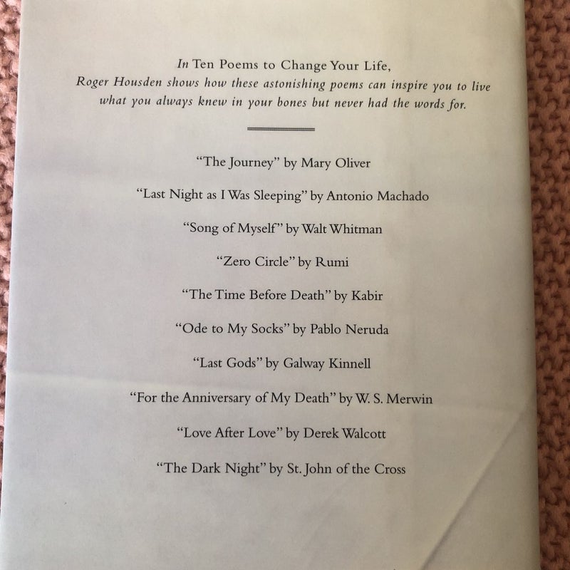 Ten Poems to Change Your Life