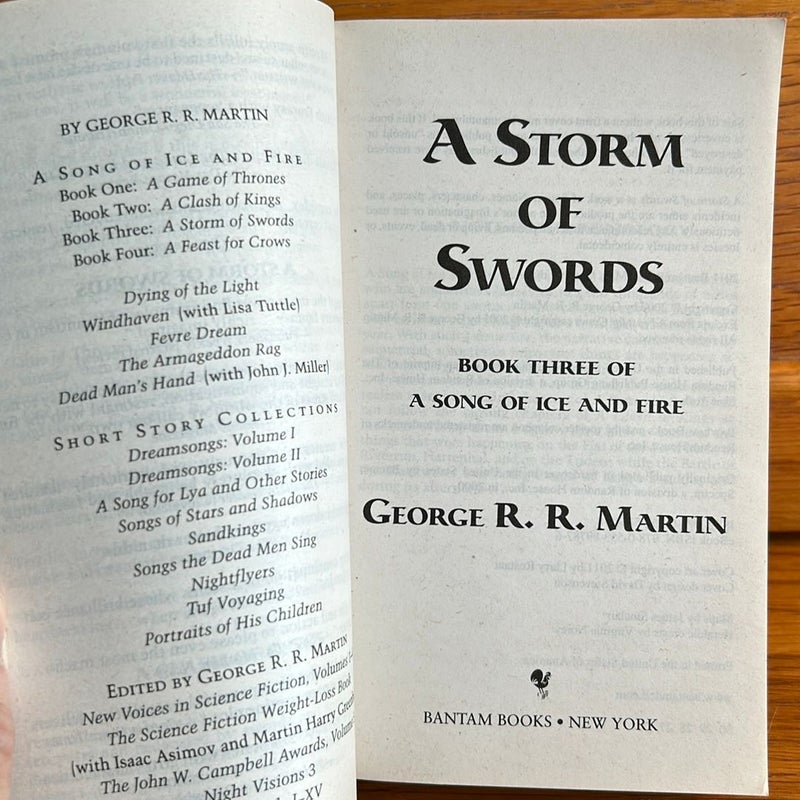 A Storm of Swords