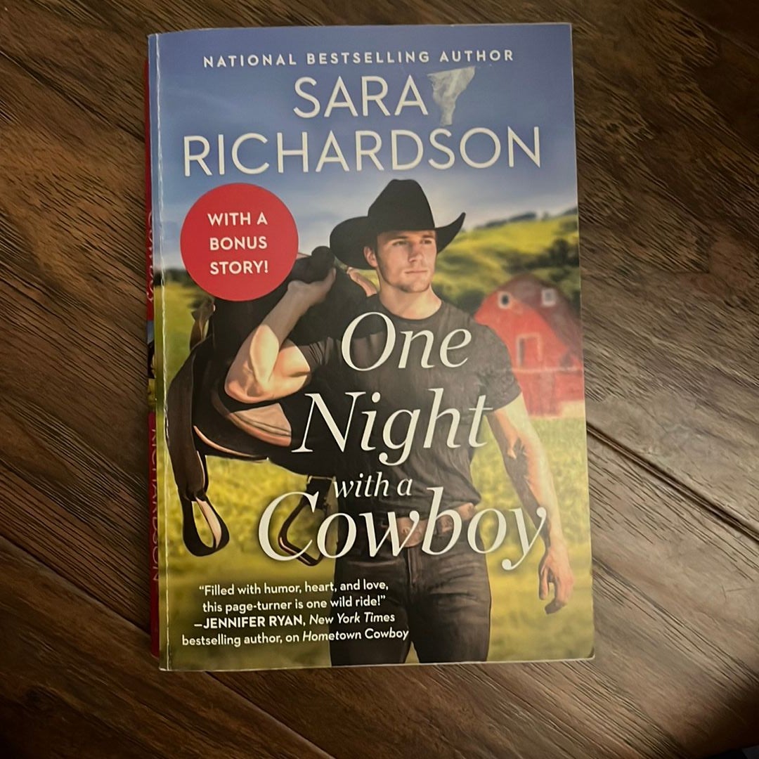 One Night with a Cowboy by Sara Richardson, Paperback | Pangobooks