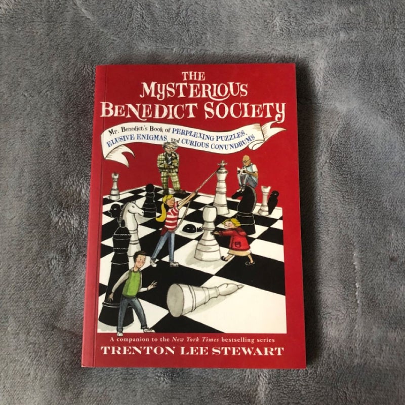 The Mysterious Benedict Society: Mr. Benedict's Book of Perplexing Puzzles, Elusive Enigmas, and Curious