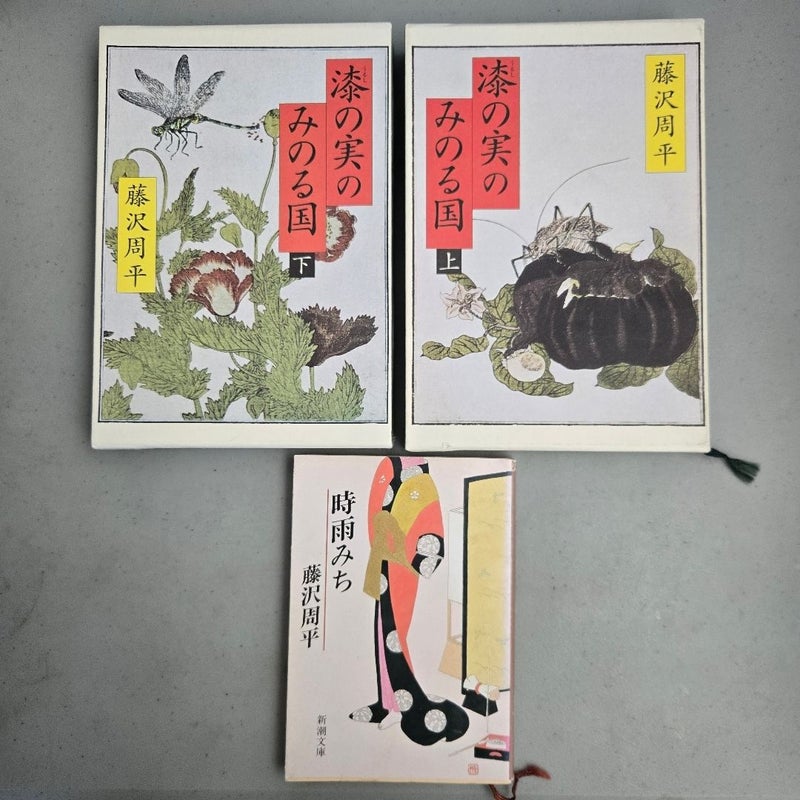 Lot of 3 Japanese Books by Shuhei Fujisawa