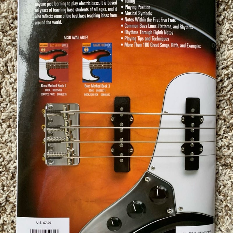 Hal Leonard Bass Method Book 1