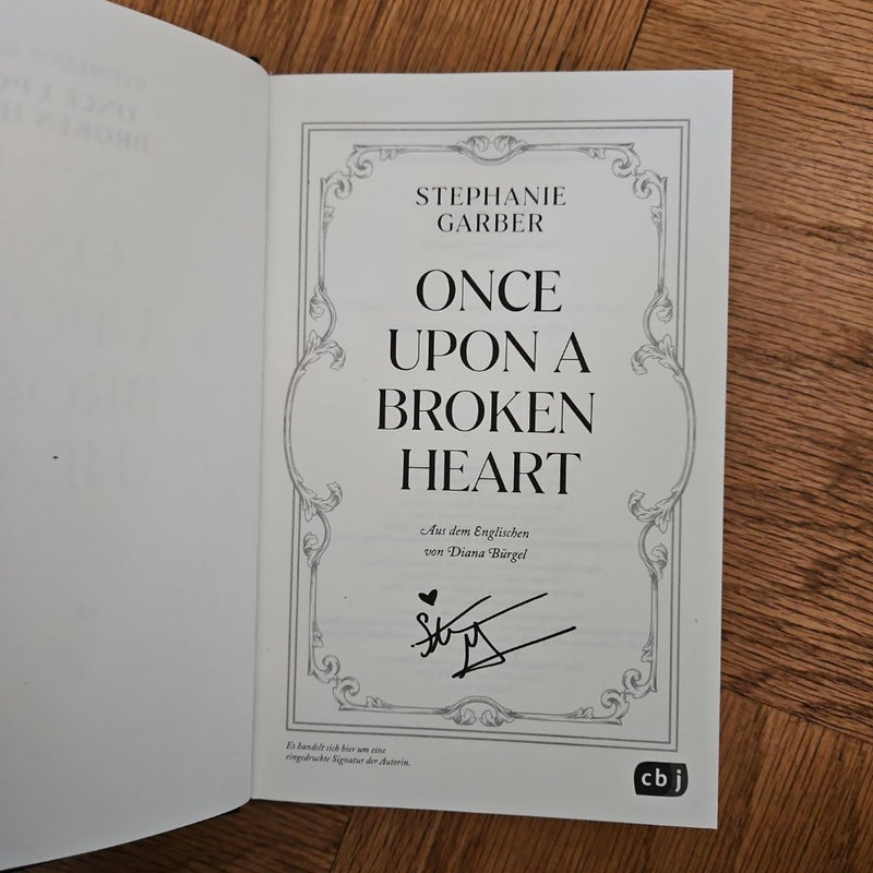 Once Upon a Broken Heart Exclusive by Stephanie Garber