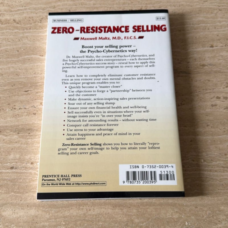 Zero-Resistance Selling
