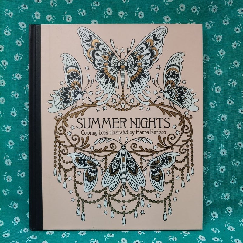 Summer Nights Coloring Book