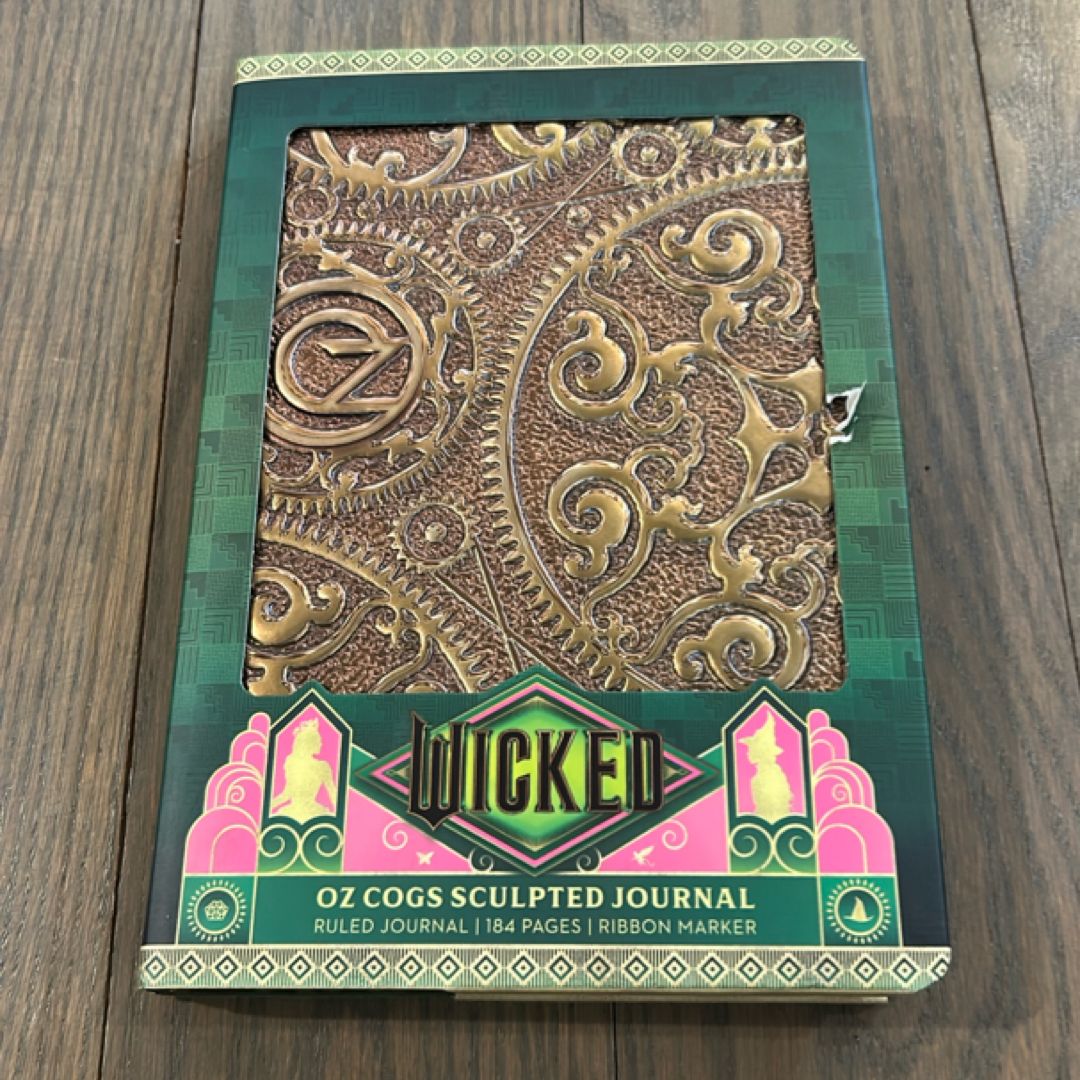 Wicked: Oz Cogs Sculpted Journal