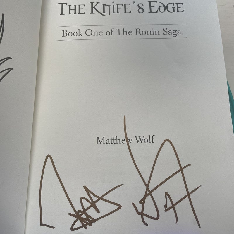 The Knife's Edge - Signed Copy