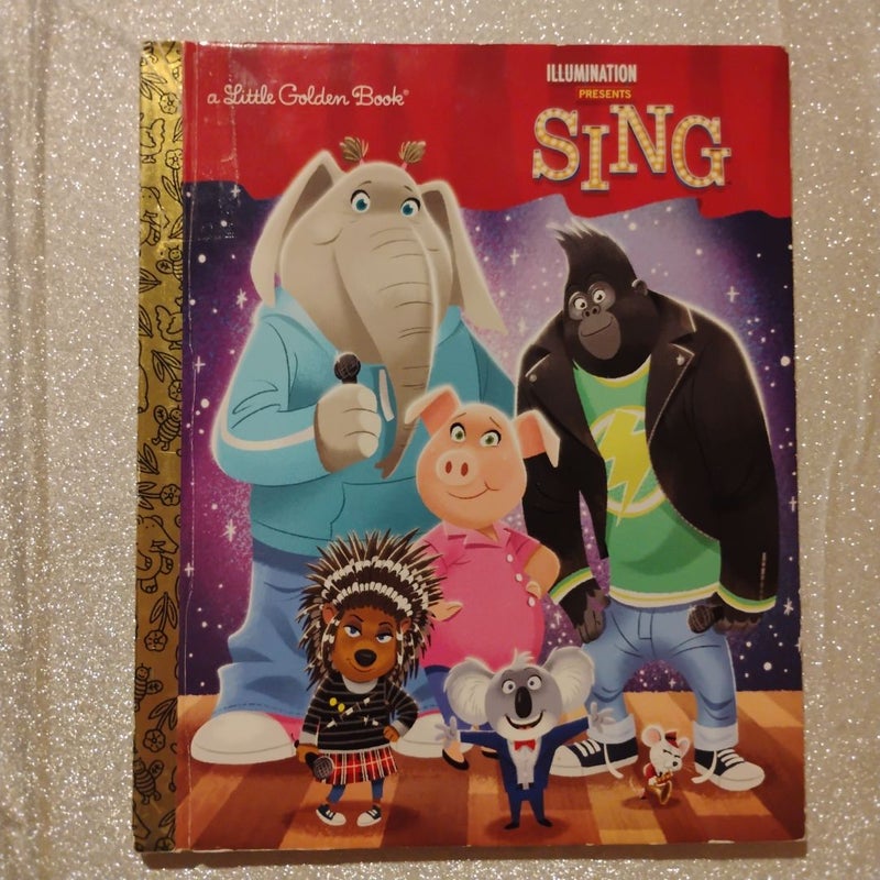 Illumination's Sing Little Golden Book