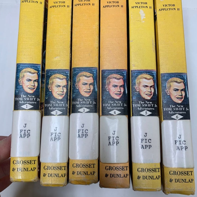 Tom Swift Jr Adventures Books 1-6