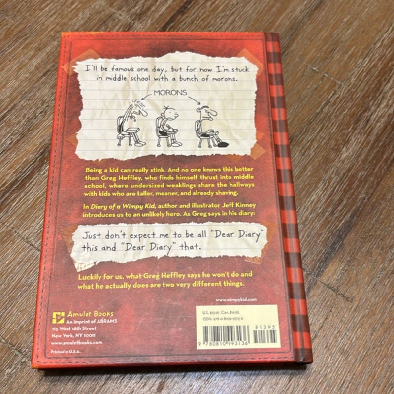 Diary of a Wimpy Kid # 1