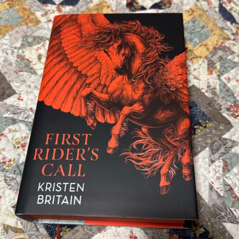 First Rider's Call Signed Broken Binding Edition