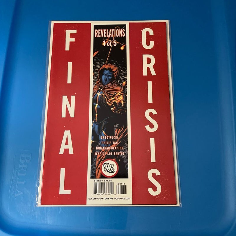 Final Crisis: Revelations #1-5 (2008) complete set