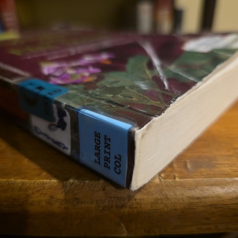 LARGE PRINT Nightshade on Elm Street, Flower Shop Mysteries 13 of 19 (ex-library)