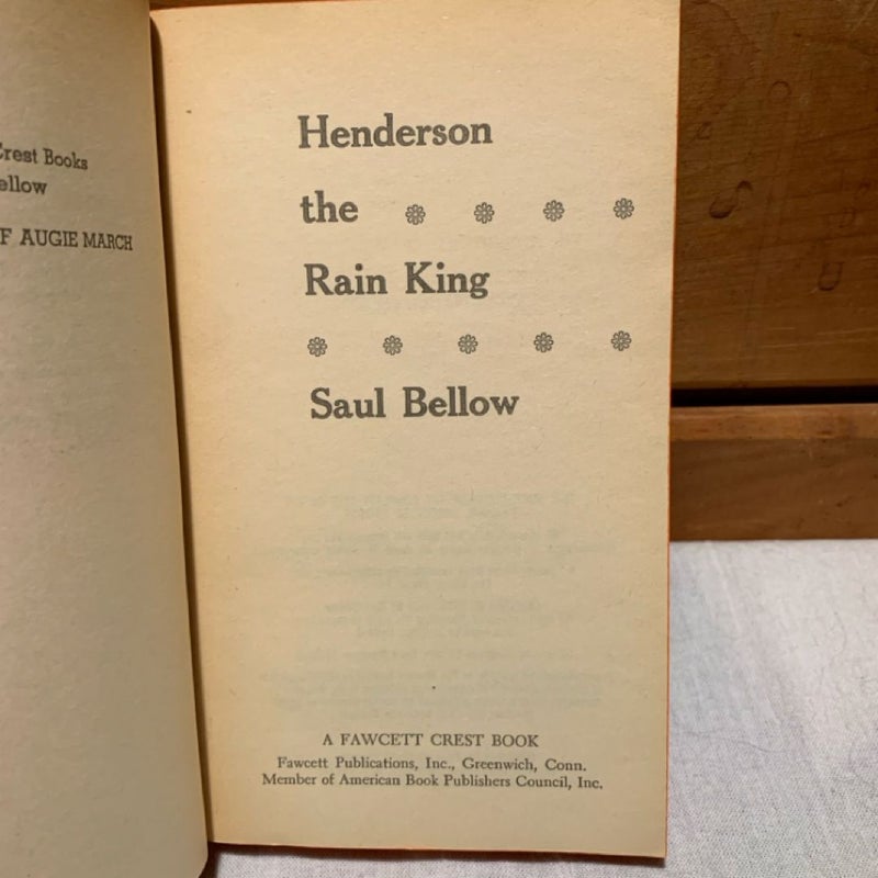 Henderson the Rain King