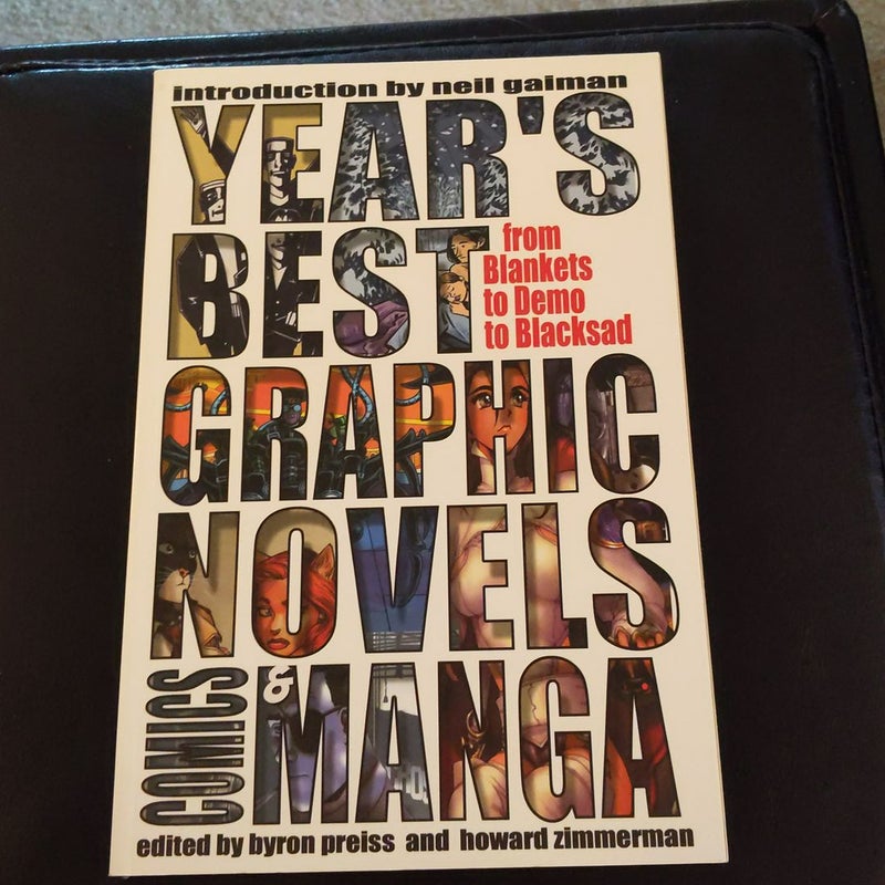 Year's Best Graphic Novels, Comics and Manga